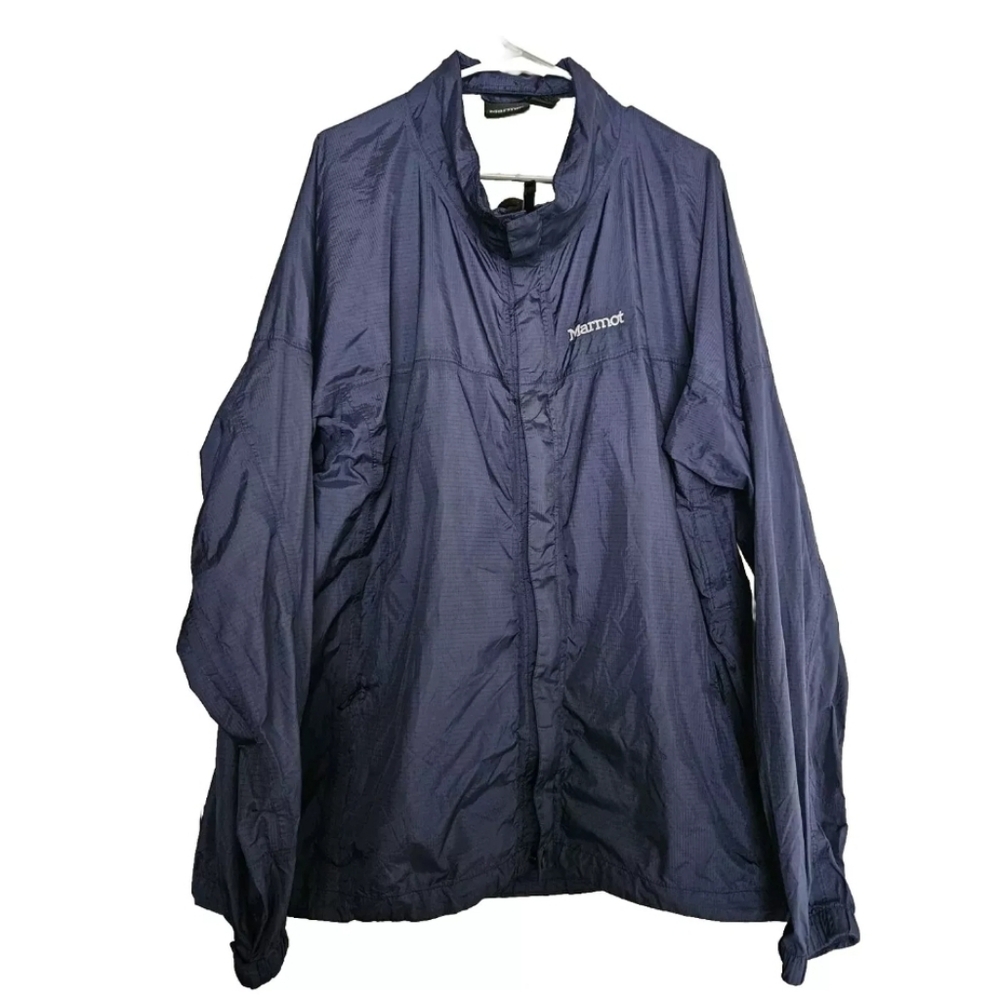 Marmot Mens Jacket Coat Blue Plus Size XXL
